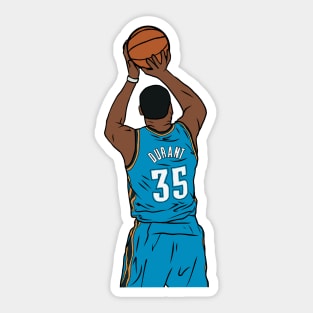 Kevin Durant Jumpshot Sticker